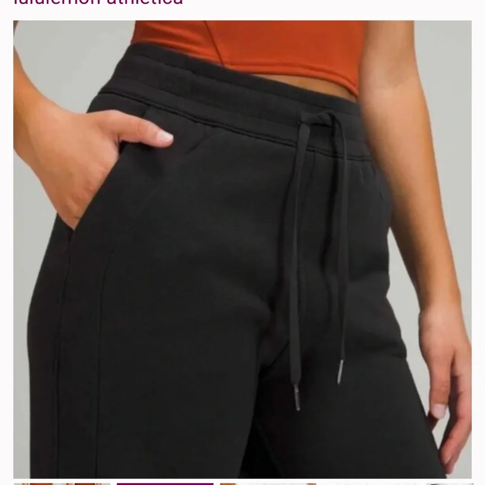 lululemon athletica Scuba High Rise Fleece Jogger Pants 8 - Picture 2 of 5